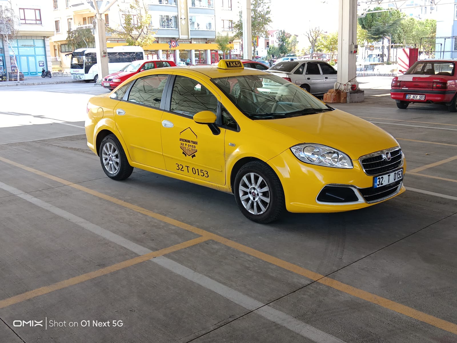 Ayazmana Taksi Durağı Aracı - Konforlu Ulaşım